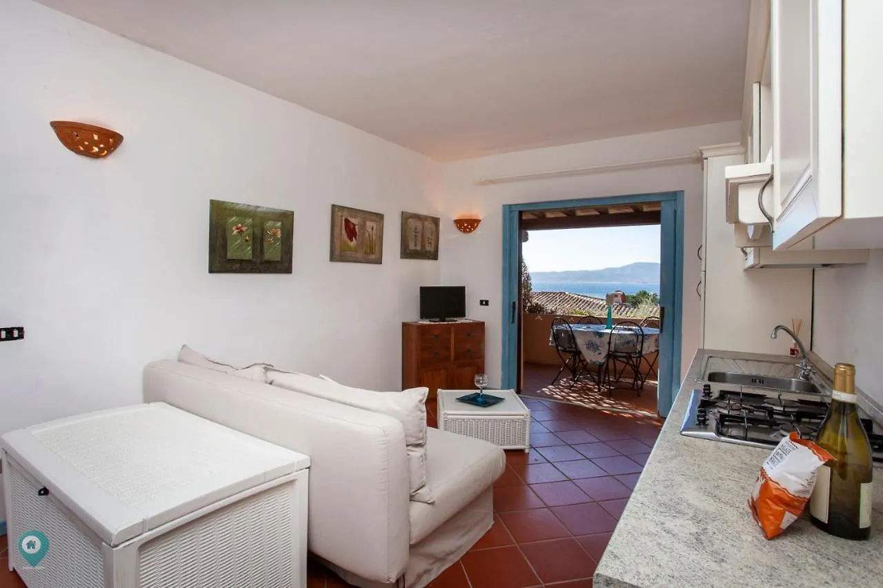 فيلا La Torretta Sea View Apartament بونتالديا بيت للعطل